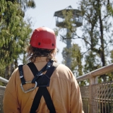 Aproaching the tower