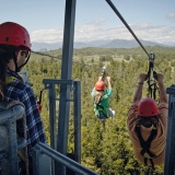 Launching from the tower